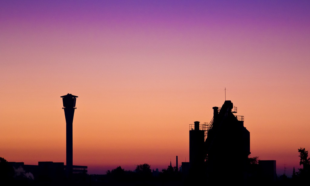 Quelleturm Sonnenaufgang