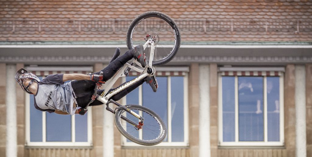 Flug Red Bull District Ride 2017