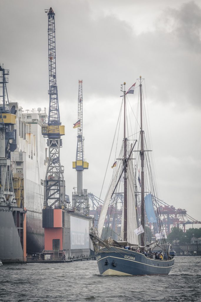 Altes Schiff Hafengeburtstag Hamburg 2019